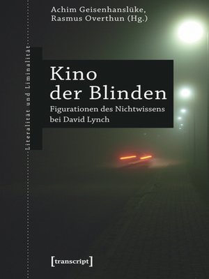 cover image of Kino der Blinden